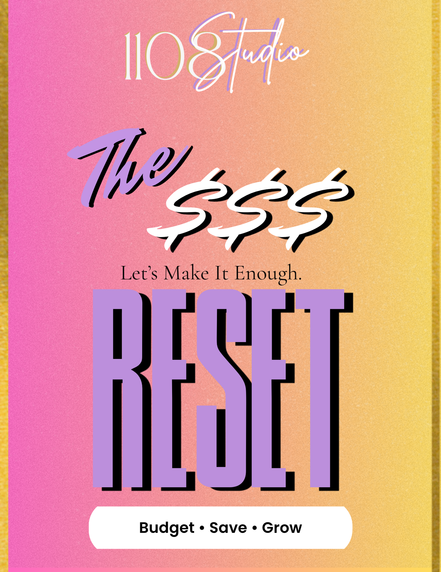 The $$$ Reset Planner